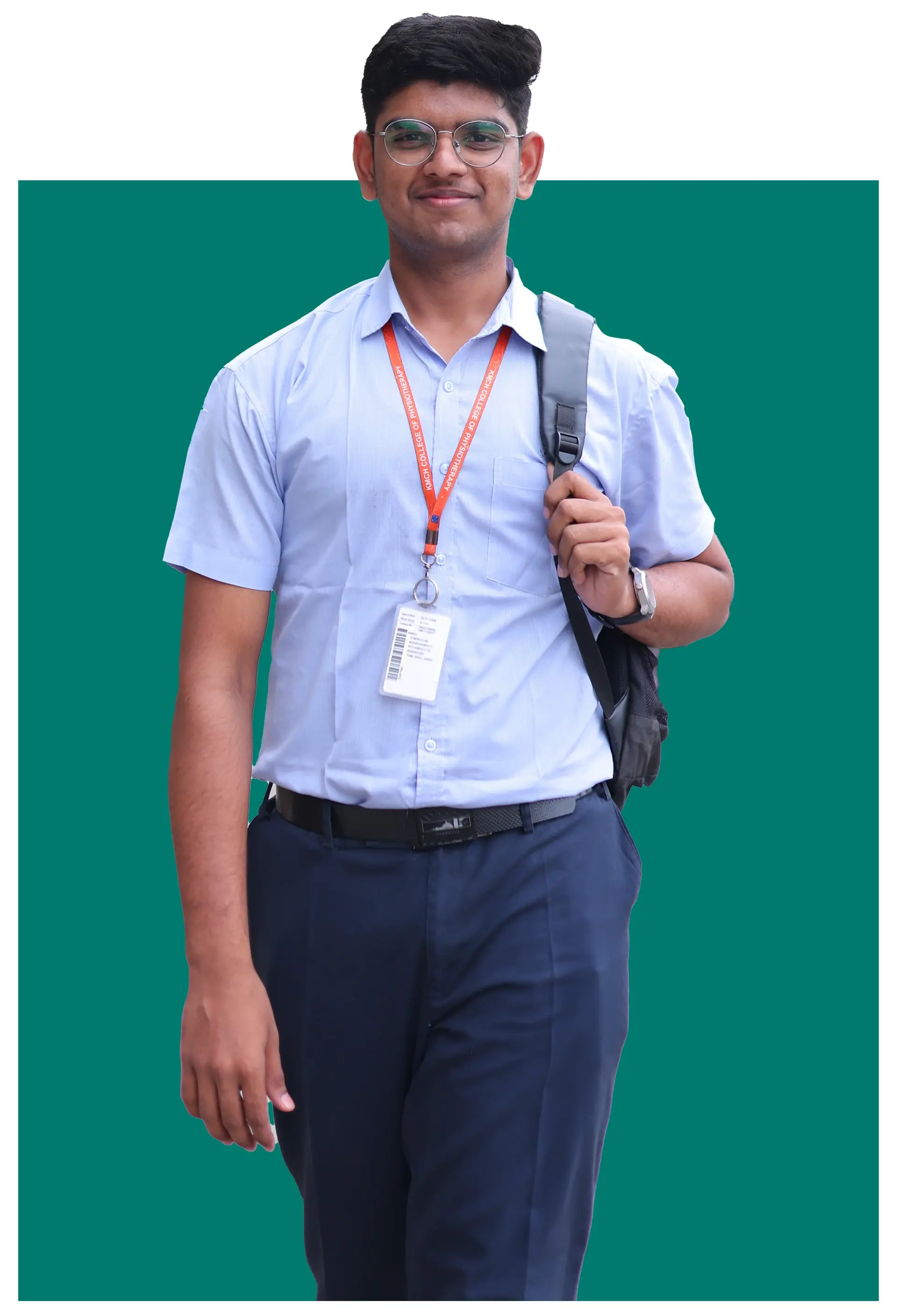 KMCH student in lab